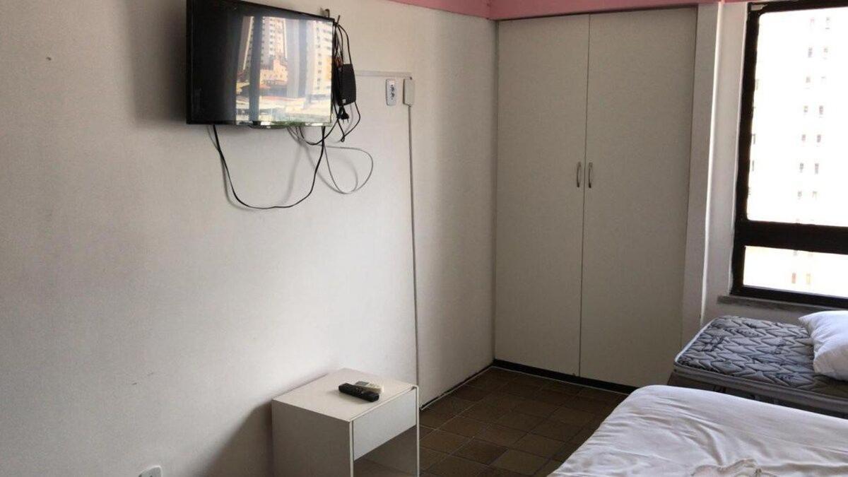 202 Flat Mobiliado Praia De Iracema Fortaleza  Eksteriør bilde